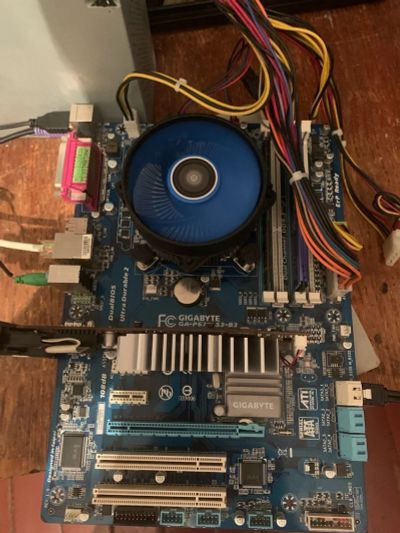 Лот: 18623281. Фото: 1. Материнская плата 1155. Материнские платы