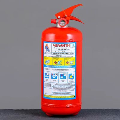 Лот: 25880184. Фото: 1. Огнетушитель порошковый ОП-2(з... Кузов