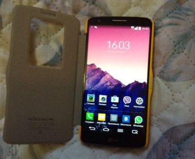 Лот: 4835441. Фото: 1. lg g2 d802 32 gb, куплен в ноябре... Смартфоны