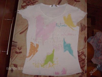 Лот: 1255041. Фото: 1. Футболка. Футболки, поло, топы, лонгсливы