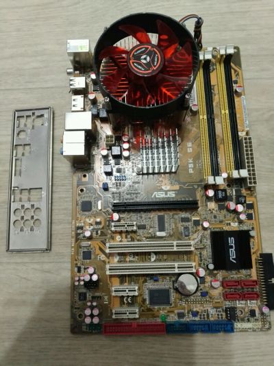 Лот: 11006924. Фото: 1. Материнская плата + Процессор... Материнские платы