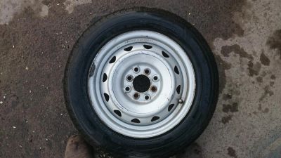 Лот: 7640556. Фото: 1. диски 14 ниссан марч 4 штуки. Шины на дисках