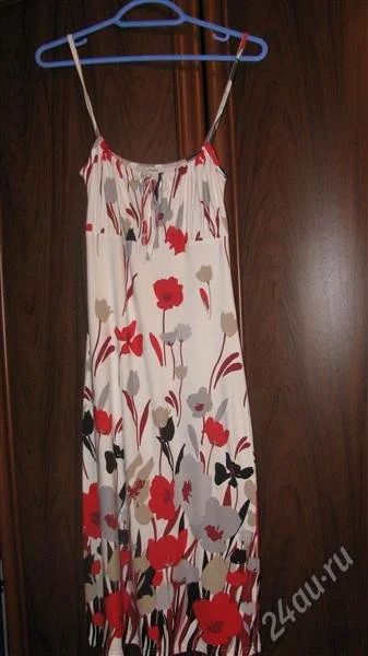 Лот: 1761538. Фото: 1. Летний сарафанчик на тонких брительках... Платья