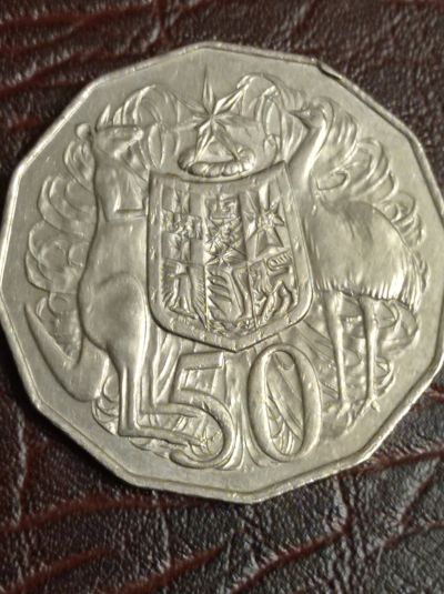 Лот: 9014876. Фото: 1. Австралия 50 центов 1978 года... Австралия и Океания