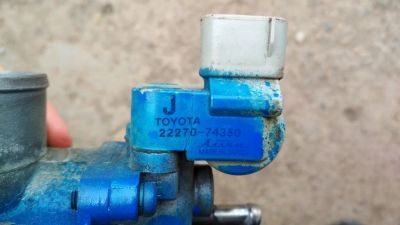 Лот: 15999474. Фото: 1. дроссельная заслонка 3S FE. Двигатель и элементы двигателя