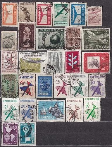 Лот: 25856759. Фото: 1. Аргентина 1901-68 ВОВ_002. Марки