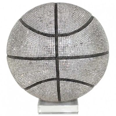 Лот: 21291069. Фото: 1. Баскетбольный мяч 1 с кристаллами... Другое (сувениры, подарки)