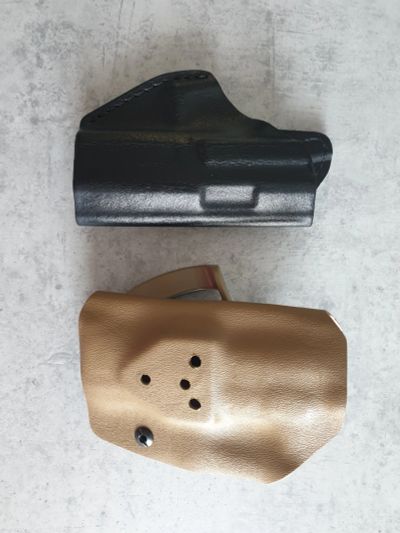 Лот: 15619192. Фото: 1. Две Кобуры на grand power t12. Газовое, травматическое оружие