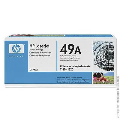 Лот: 6568292. Фото: 1. Картридж HP Q5949A, оригинал. Картриджи, расходные материалы