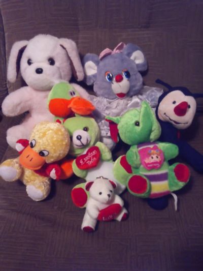 Лот: 7194139. Фото: 1. Пакет мягких игрушек. Мягкие