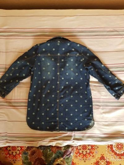 Лот: 14535383. Фото: 1. Пиджак джинсовый. Пиджаки, жакеты, жилеты