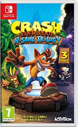 Лот: 19852069. Фото: 1. Crash Bandicoot N'sane Trilogy... Игры для консолей