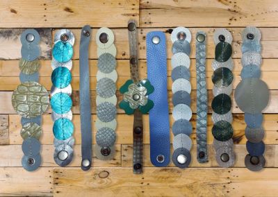 Лот: 25947167. Фото: 1. Комплект из 10 браслетов из натуральной... Работа с кожей