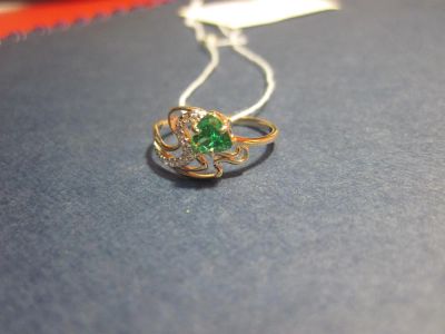 Лот: 3350936. Фото: 1. Кольцо новое золотое 585 проба... Кольца, перстни