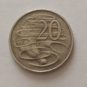 Лот: 19111746. Фото: 1. Австралия 20 центов 1967г. Австралия и Океания