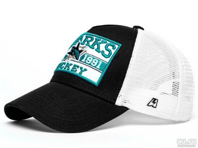 Лот: 13365101. Фото: 1. Бейсболка NHL San Jose Sharks. Головные уборы