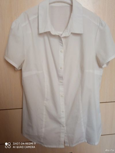 Лот: 18004390. Фото: 1. Блуза белая , рубашка. Классика... Блузы, рубашки