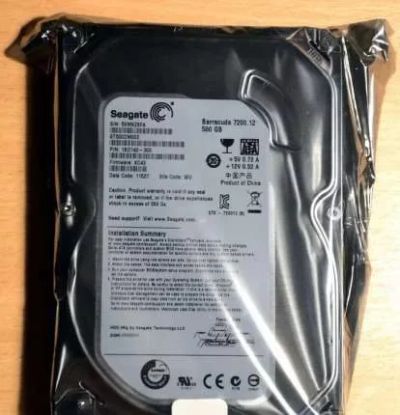 Лот: 9996382. Фото: 1. Жесткий диск HDD ST500DM002 (новый... Жёсткие диски (HDD)