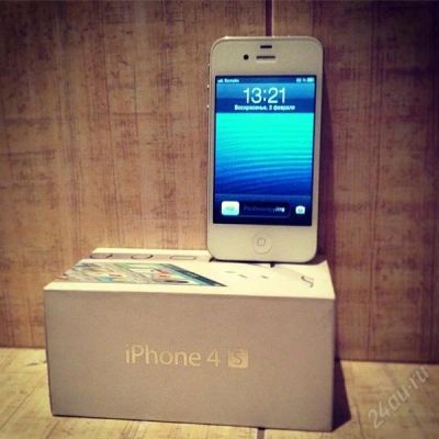 Лот: 2540139. Фото: 1. iphone 4s 32gb белый. Смартфоны
