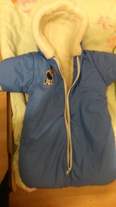 Лот: 4764883. Фото: 1. Зимний конверт на овчине. Верхняя одежда