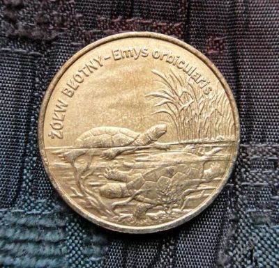 Лот: 786180. Фото: 1. Монета Польши, 2 злотых, 2002... Европа