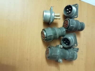 Лот: 25900287. Фото: 1. Разъемы ШР 3 комплекта 2рмт22б4ш3в1в2шт... Разъёмы