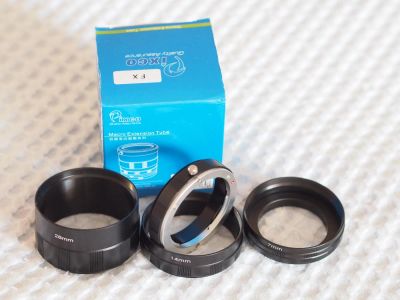 Лот: 4552062. Фото: 1. Набор макроколец для камер Fujifilm... Кольца переходные и макро