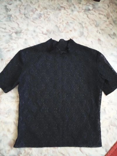 Лот: 11134786. Фото: 1. Кофта гипюр р 46. Блузы, рубашки, водолазки