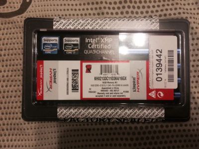 Лот: 4738750. Фото: 1. Четырехканальный комплект модулей... Оперативная память