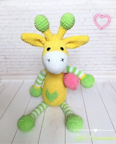 Лот: 13369830. Фото: 1. Жираф. Мягкие