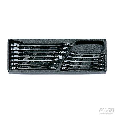 Лот: 15182663. Фото: 1. Набор комбинированных ключей с... Наборы инструмента