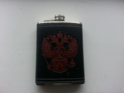 Лот: 7459709. Фото: 1. Фляжка Патриотическая. Термосы, термокружки, фляжки