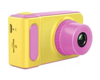 Лот: 20639642. Фото: 1. Детская камера X100 розовая. Цифровые компактные