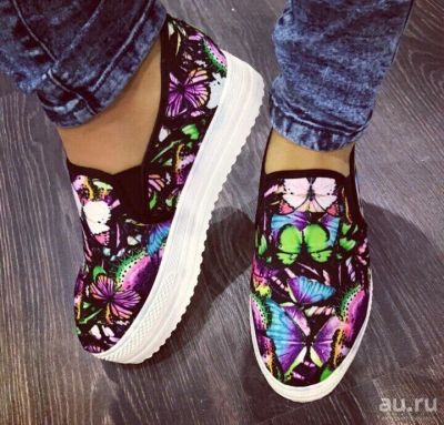 Лот: 9619007. Фото: 1. Слипоны, р-р 38. Кеды, кроссовки, слипоны