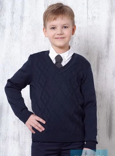 Лот: 7971359. Фото: 1. Джемпер школьный р-р 34 (128-134... Школьная форма