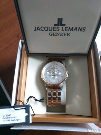 Лот: 13151236. Фото: 1. Часы Jacques Lemans G-220f!. Оригинальные наручные часы