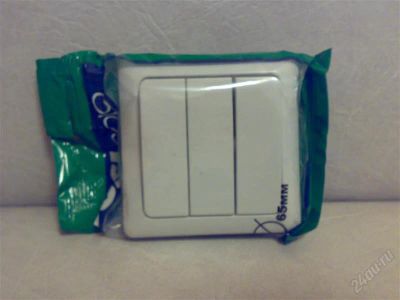 Лот: 785841. Фото: 1. выключатель 3кл. Другое освещение