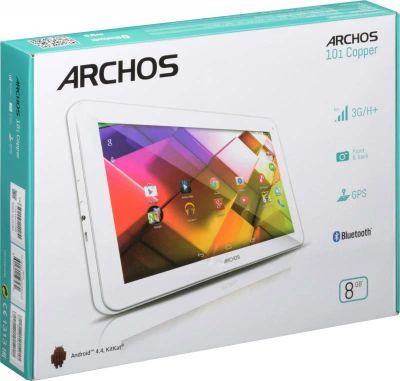 Лот: 6505236. Фото: 1. Планшет Archos 101 Copper (silver... Планшеты