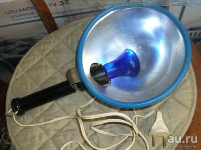 Лот: 17337429. Фото: 1. Рефлектор Минина лампа синяя прогревание... Медицинские товары