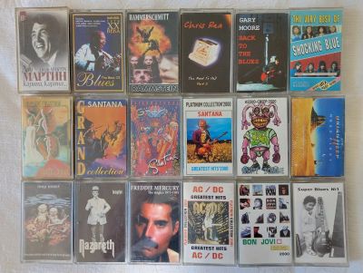 Лот: 17900748. Фото: 1. Аудио кассеты зарубежный рок 18... Аудиозаписи