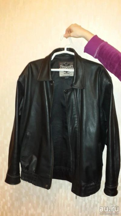 Лот: 8508196. Фото: 1. Кожаная куртка мужская (Размеры... Верхняя одежда