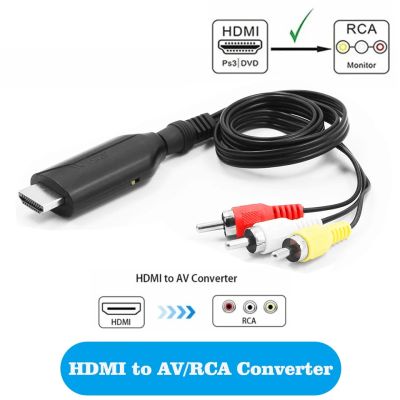 Лот: 18454590. Фото: 1. HDMI to Composite video (PAL/NTSC... Шнуры, кабели, разъёмы