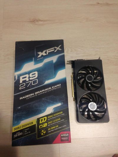 Лот: 10789557. Фото: 1. Видеокарта r9 270. Видеокарты