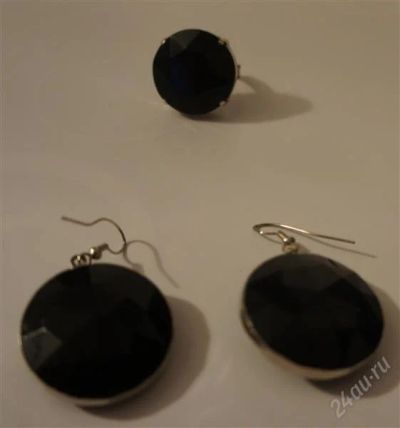 Лот: 1466783. Фото: 1. серьги и кольцо lady collection. Серьги, каффы