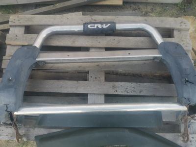 Лот: 17699738. Фото: 1. Кенгурятник и ветровки Honda cr-v... Детали тюнинга