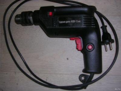 Лот: 13348000. Фото: 1. дрель ударная 400 Вт 13 мм. Электроинструмент