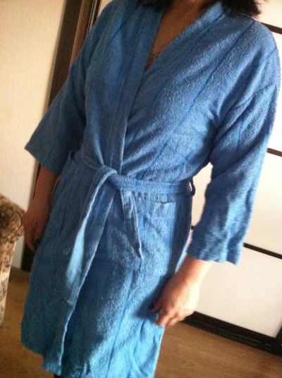 Лот: 5517672. Фото: 1. Халат махровый 44р. Домашняя одежда