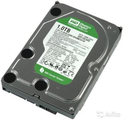 Лот: 4919208. Фото: 1. Western Digital WD10EARS ( жесткий... Жёсткие диски