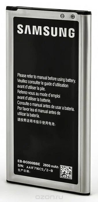 Лот: 10650453. Фото: 1. Новый Samsung EB-BG900BBE стандартный... Аккумуляторы