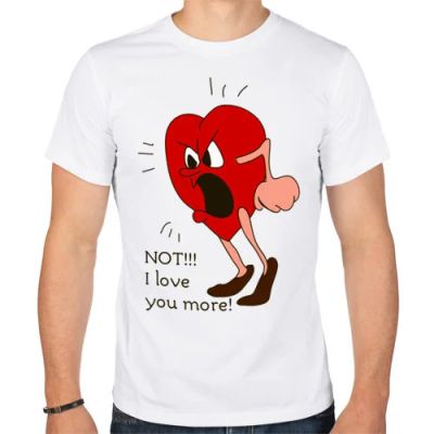 Лот: 5297386. Фото: 1. Мужская футболка хлопок "Hearts... Футболки, поло